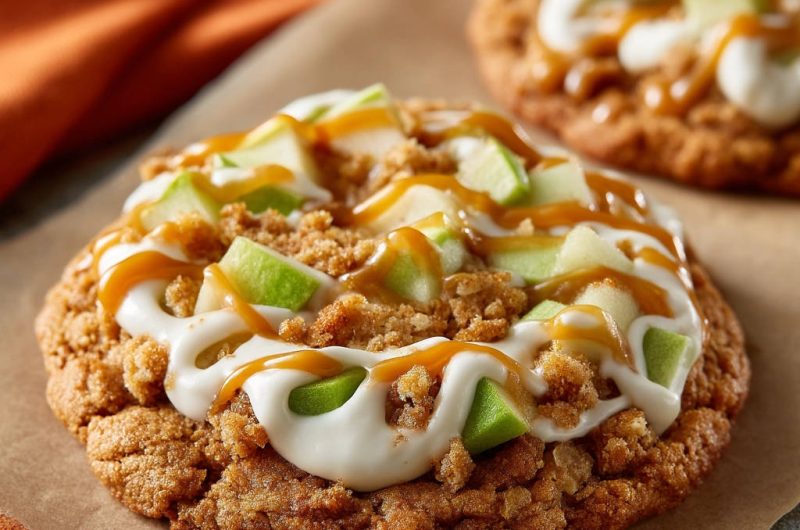 Apfel-Streusel-Cookies