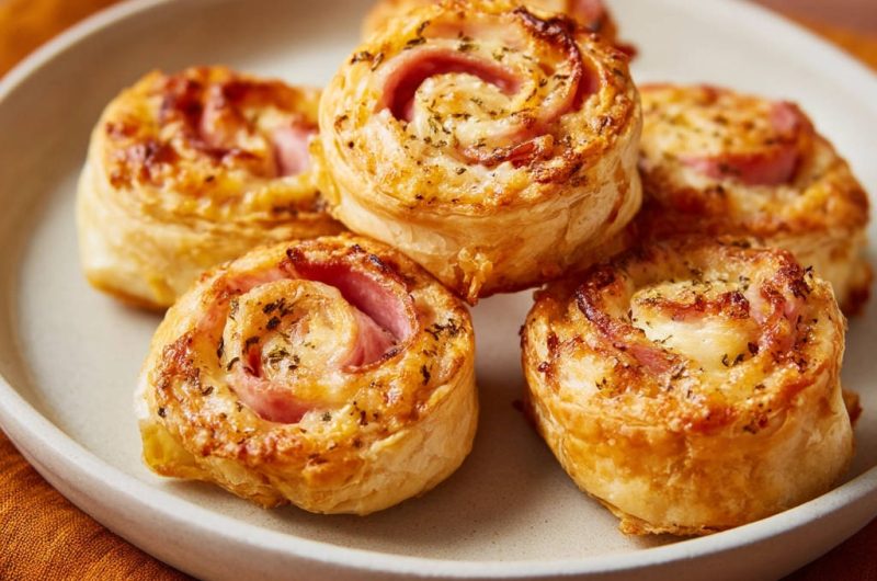 Blätterteig-Schnecken