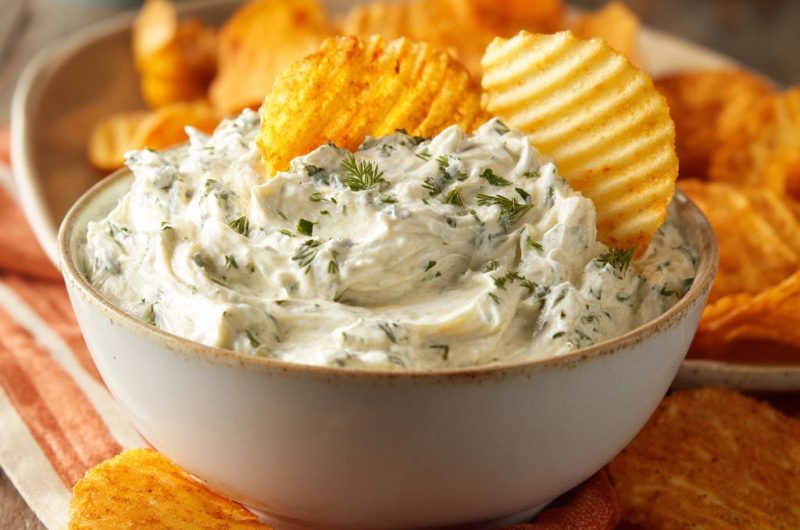 Spinat-Kräuter-Dip