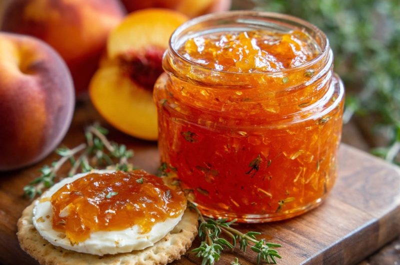 Pfirsichmarmelade