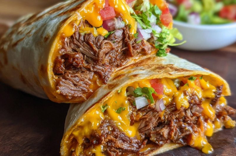 Rindfleisch-Burrito