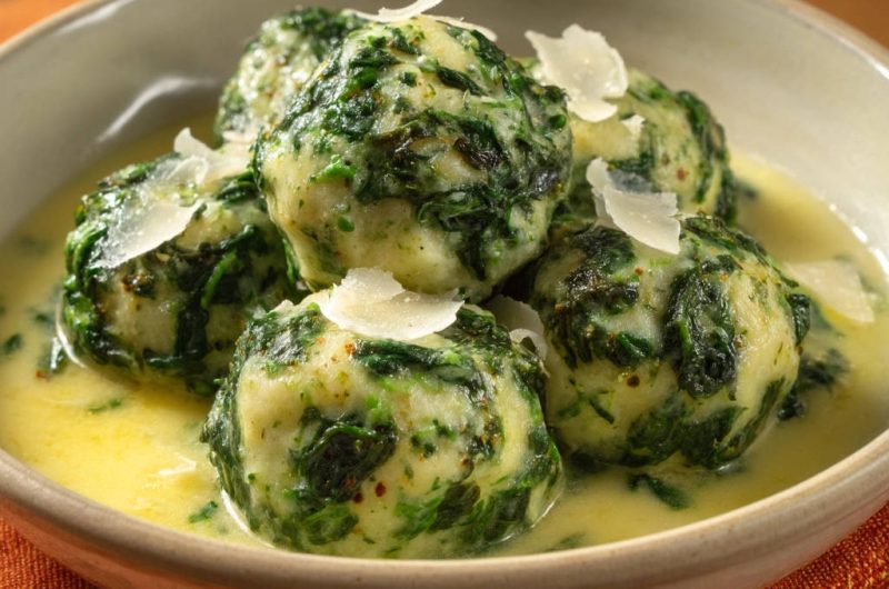 Spinatknödel