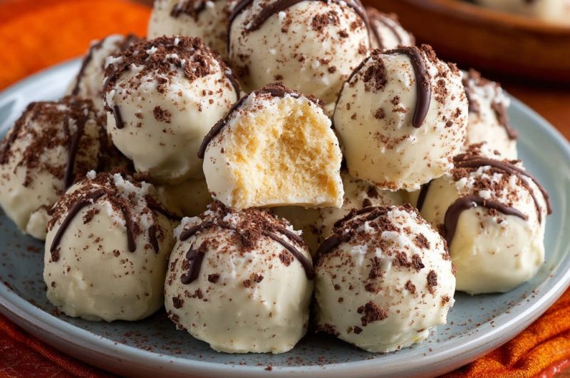 Weiße Schoko Cake Pops