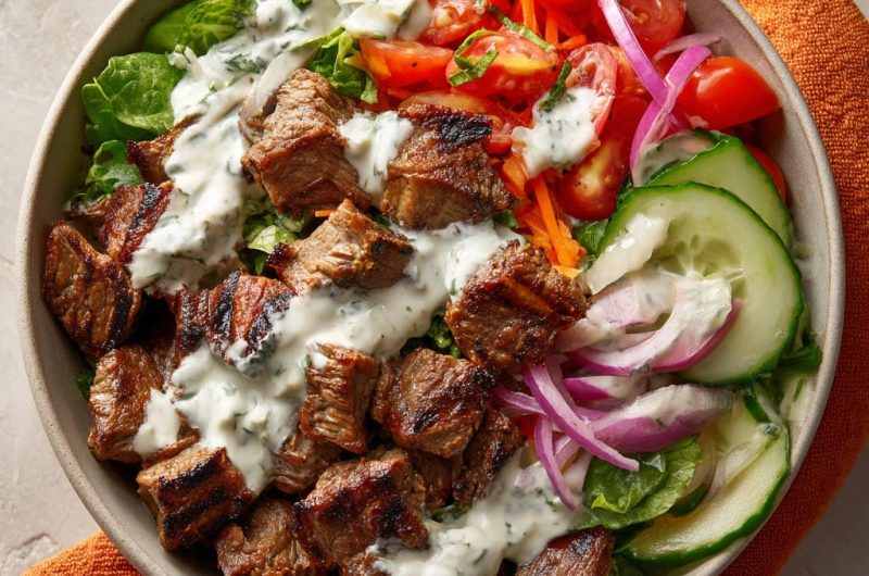 Steak Salat