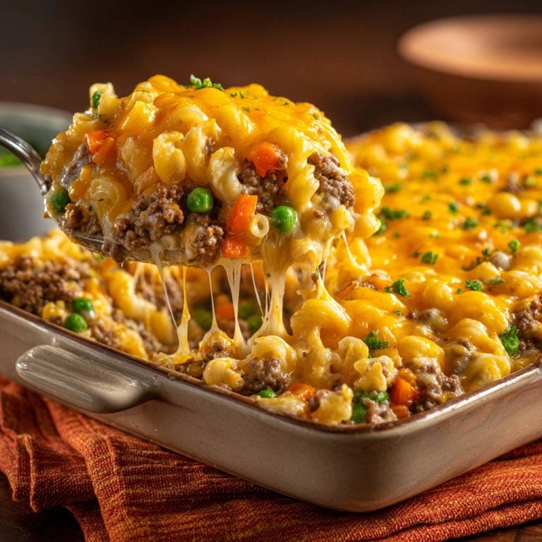 Herzhafter Nudelauflauf mit Hackfleisch: Nie wieder trocken!