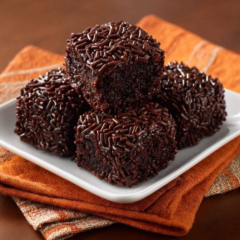 Saftige Schoko-Würfel: Extra saftig & perfekt bestreuselt