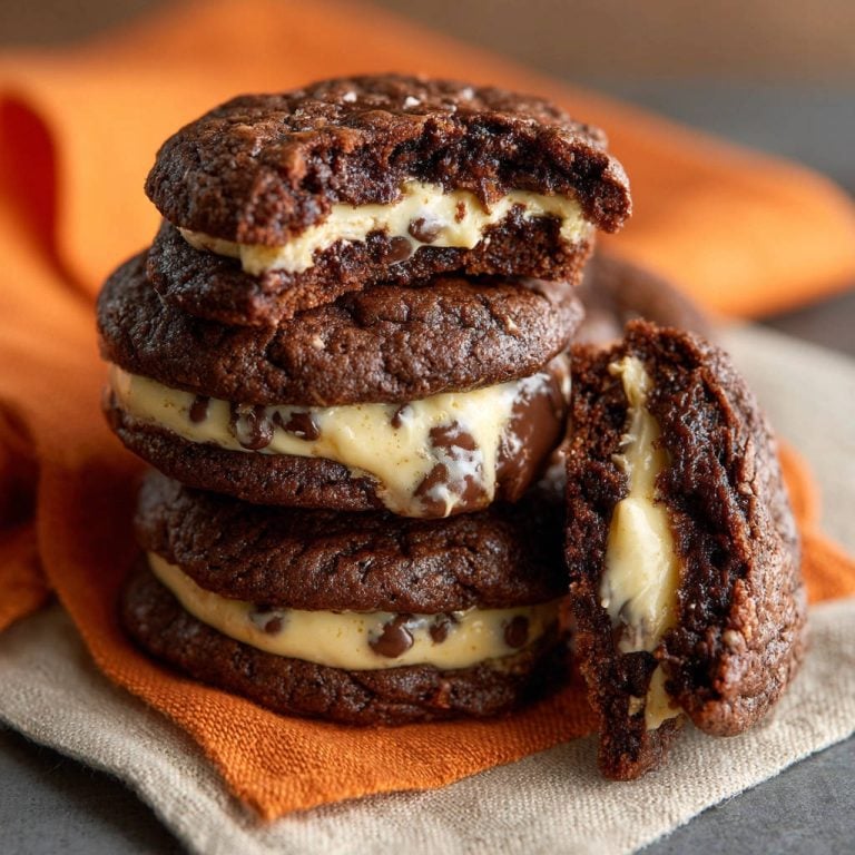 Schoko Sandwich Kekse: Nie wieder trockene Schoko-Cookies!