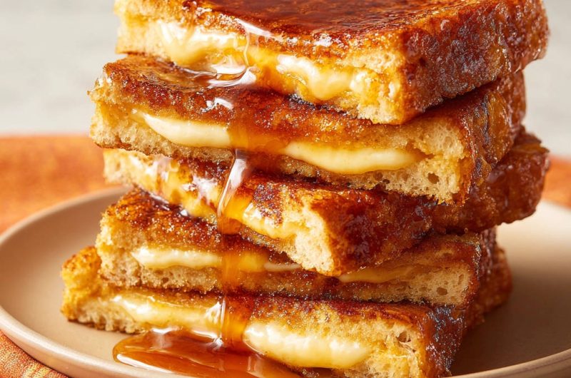 Arme-Ritter Käse-Sandwich