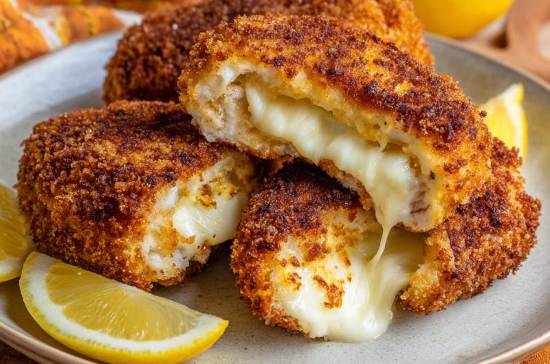 Gefüllte Hähnchen-Nuggets
