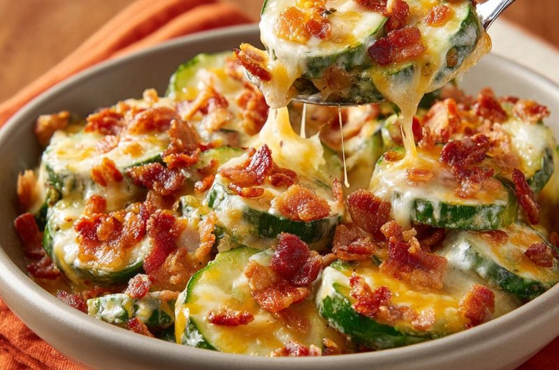 Käse-Zucchini