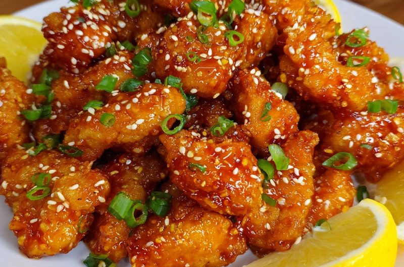 Hähnchen süß-sauer