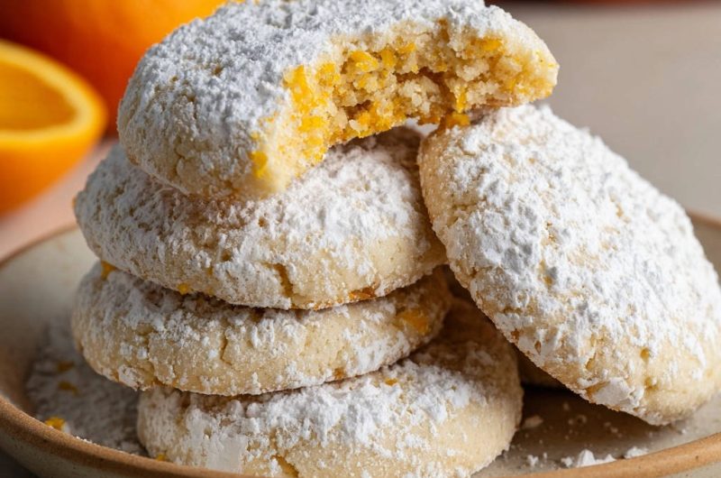 Orangenplätzchen