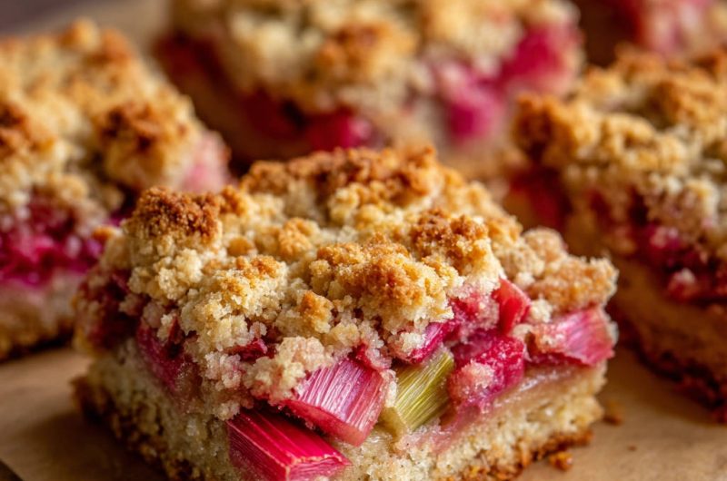Rhabarber-Streuselkuchen