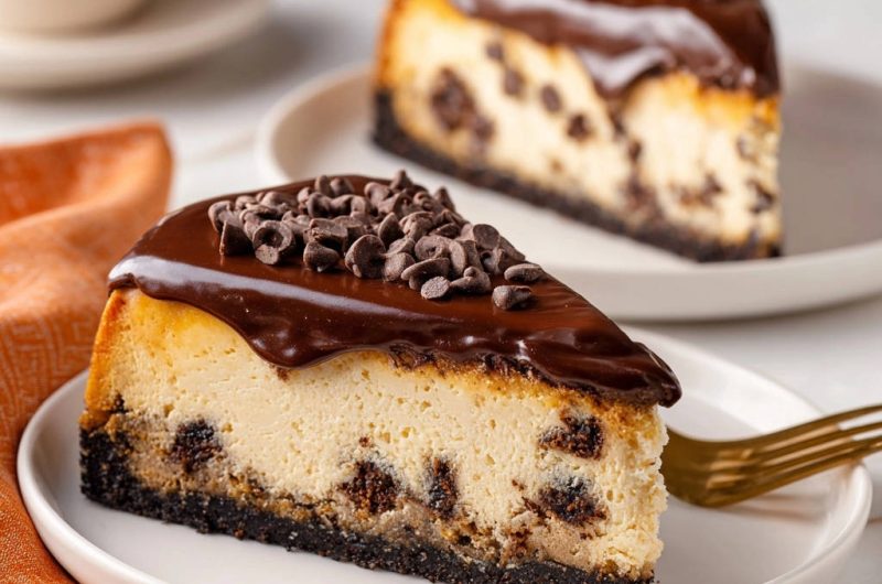 Schoko-Chip Käsekuchen