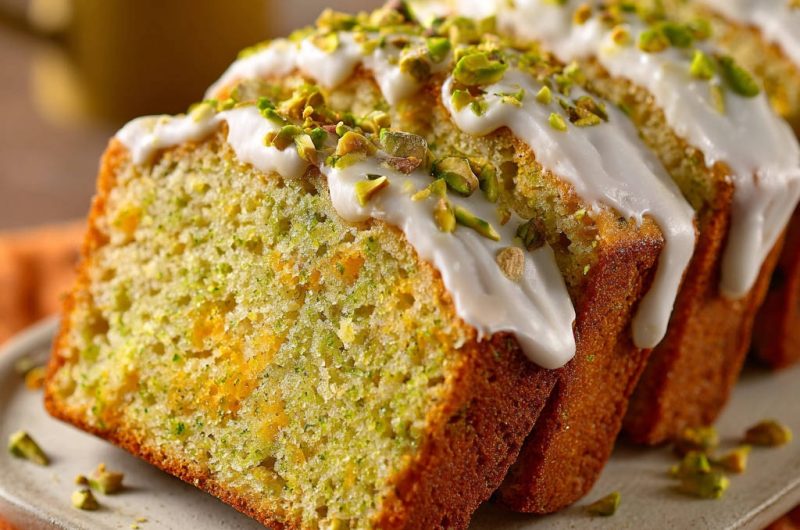 Zucchini-Pistazien-Kuchen