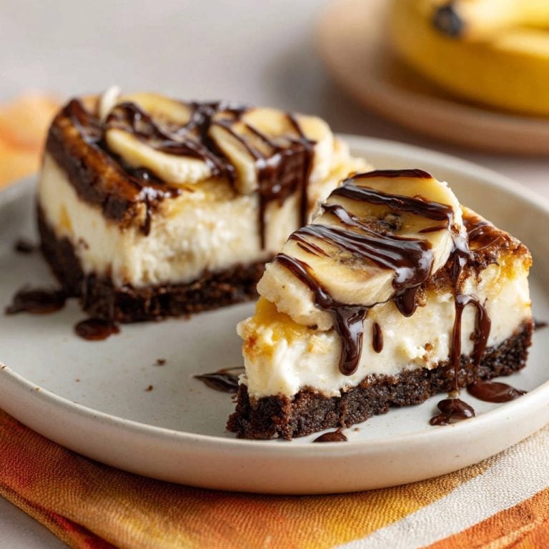 Cremiger Schoko-Bananen-Käsekuchen: Der Traum von Bröselfreiheit