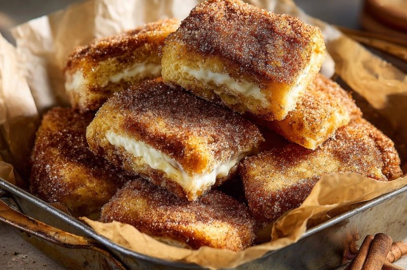 Gefüllte Zimt-Zucker-Kissen