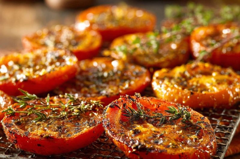 Karamellisierte Ofentomaten