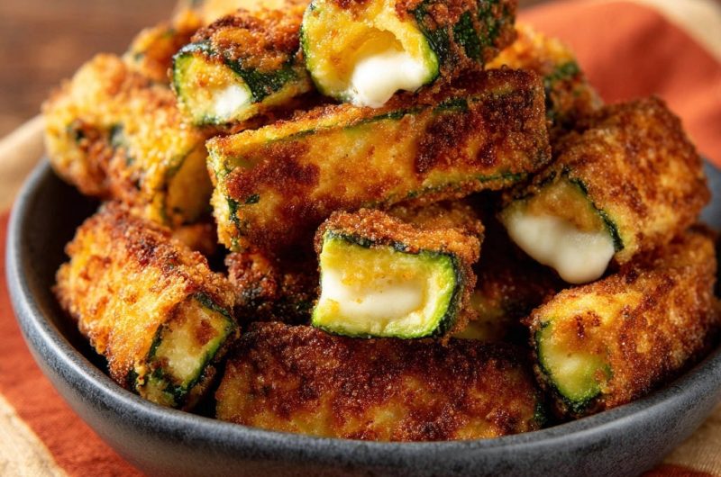 Knusprige Käse-Zucchini-Sticks