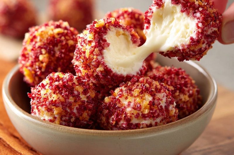 Knusprige Käsebällchen Deluxe