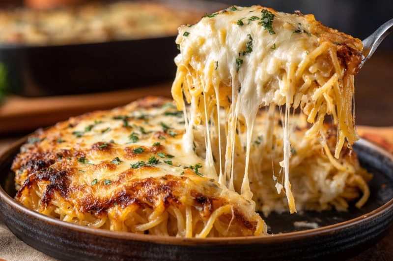 Spaghetti-Gratin