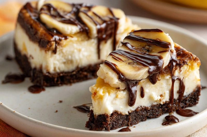 Schoko-Bananen-Käsekuchen