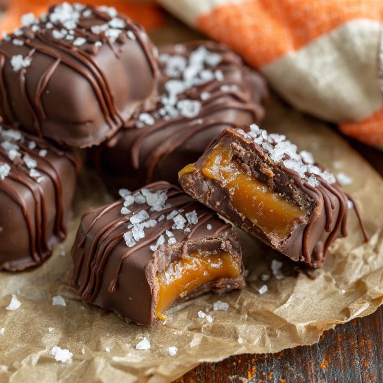 Gesalzene Schoko-Karamell-Quadrate: Garantiert zartschmelzend