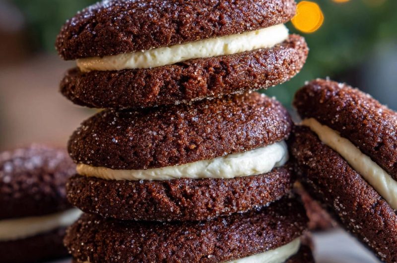 Himmlische Schoko-Sandwich-Cookies