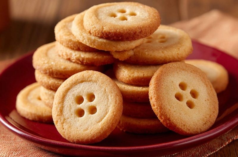 Süße Knöpfchen-Kekse