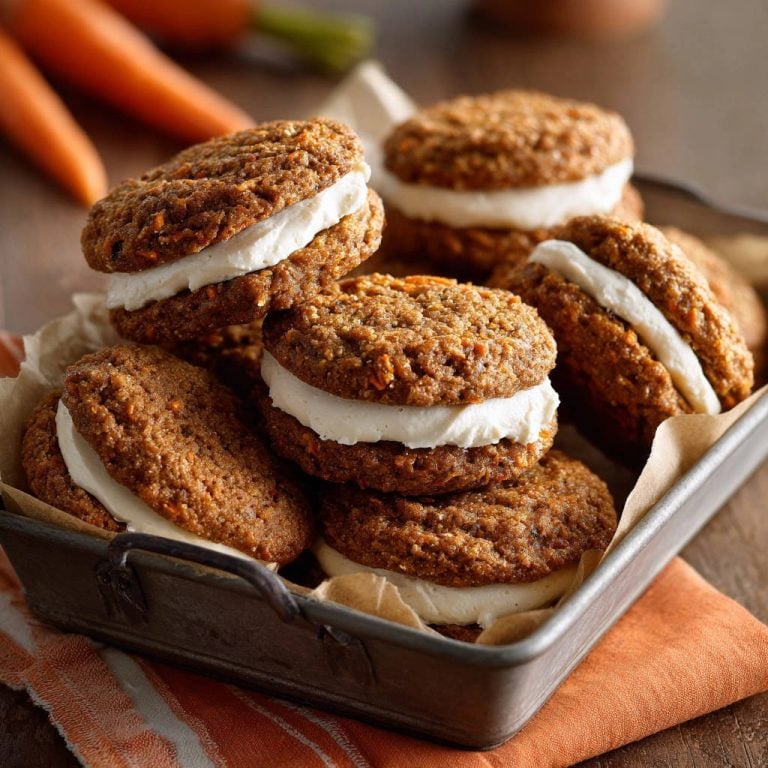 Saftige Karotten-Whoopies: Das Geheimnis unwiderstehlicher Saftigkeit