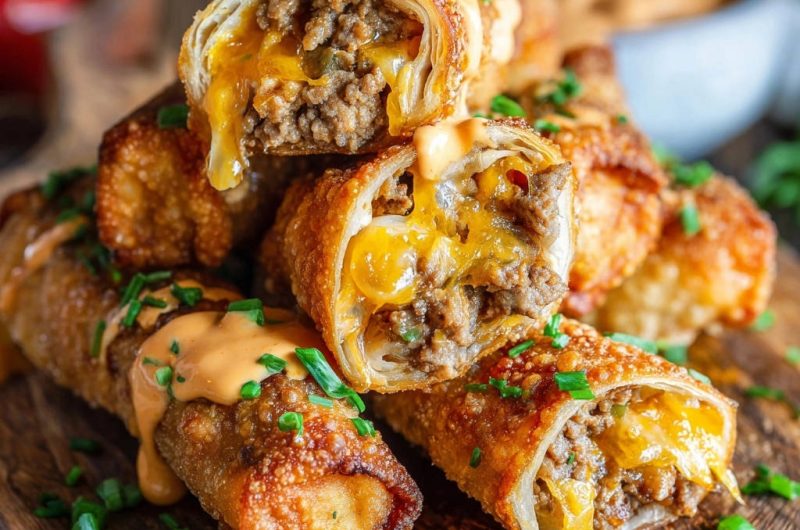 Cheeseburger-Rollen