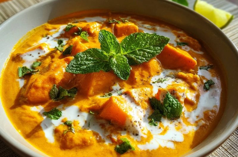 Süßkartoffel-Curry
