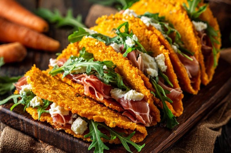 Karotten-Wraps