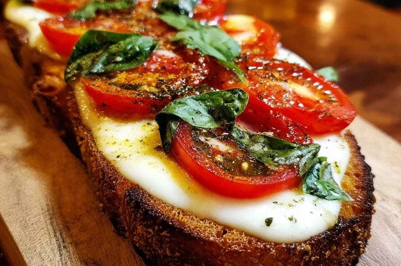 Mozzarella-Tomaten-Brot