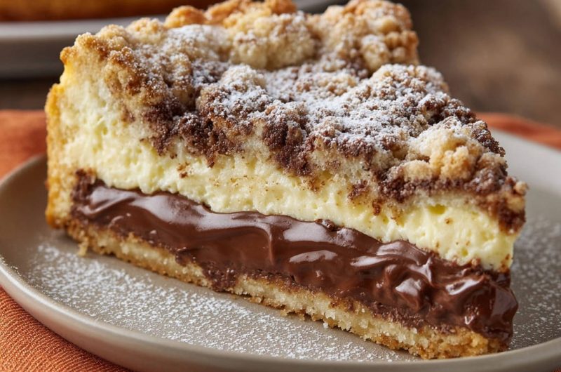 Schokoladen-Streusel-Creme-Kuchen