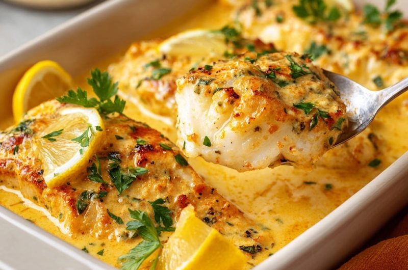 Zitronen-Fischfilet