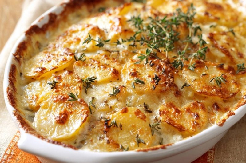 Cremiges Kartoffelgratin