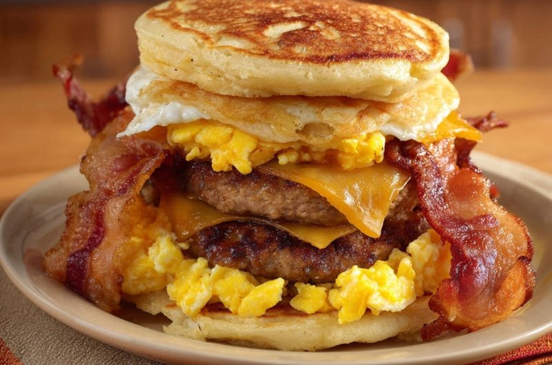 Der ultimative XXL-Frühstücks-Stapel