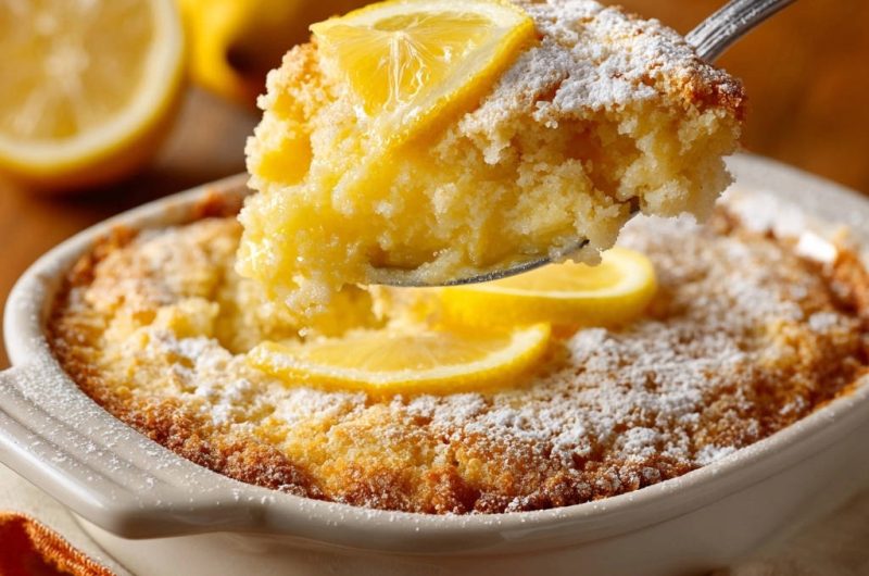 Zitronen-Puddingkuchen