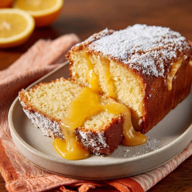 Zitronenkuchen mit cremigem Kern: Das Geheimnis saftiger Perfektion