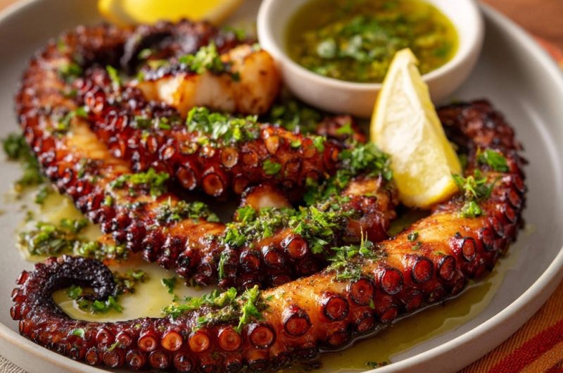 Gegrillter Oktopus