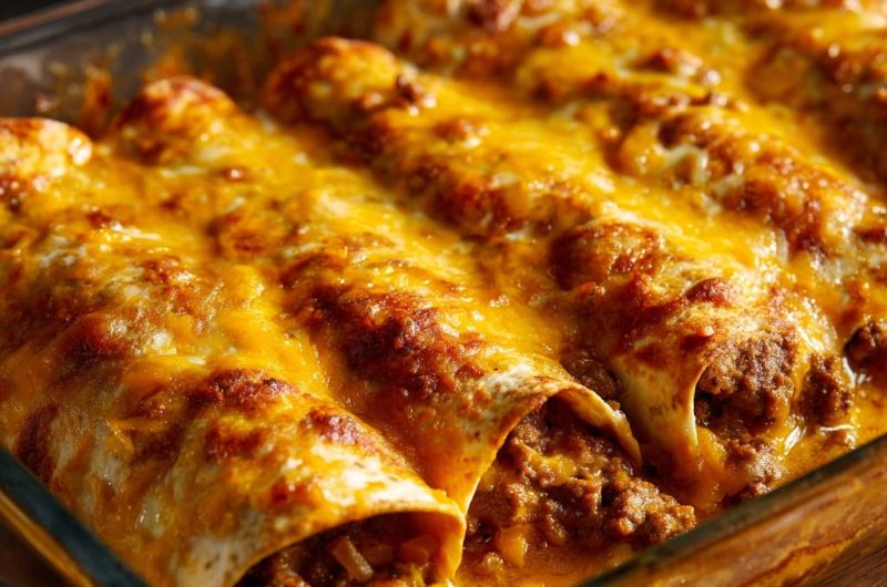 Hackfleisch-Enchiladas