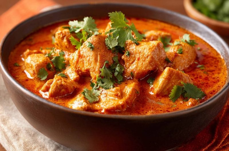 Cremiges Hähnchen-Curry