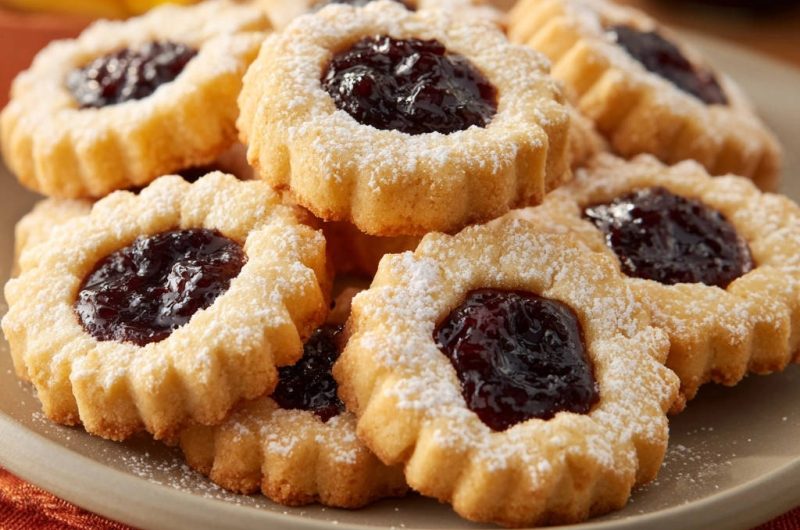 Feine Marmeladen-Blüten