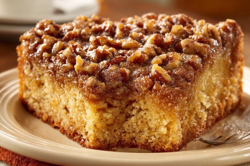 Karamell-Nuss-Kuchen