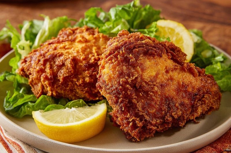 Knuspriges Buttermilch-Hähnchen