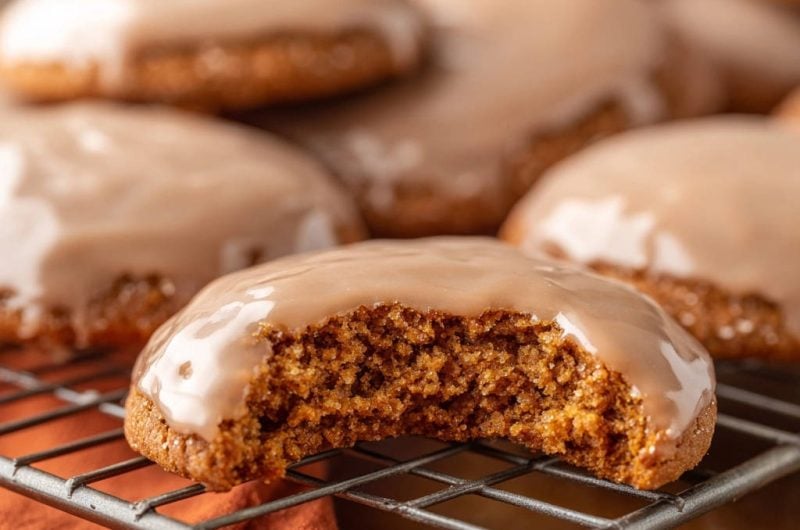 Wunderbar Saftige Gewürzkekse mit Schoko-Guss