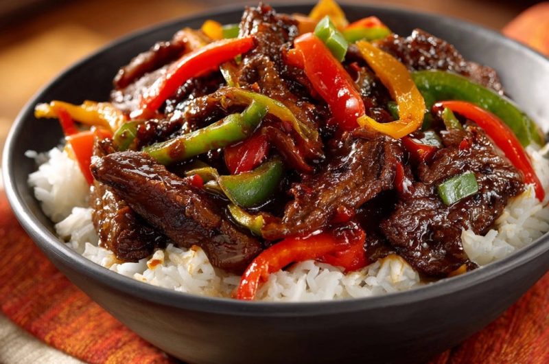 Blitz-Wok Rindfleisch