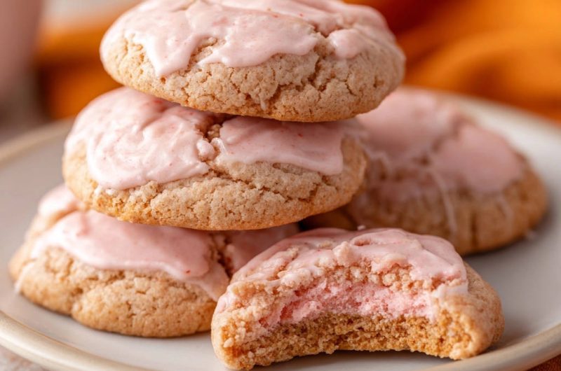 Erdbeer-Cookies