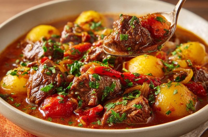 Rindfleisch-Gulasch